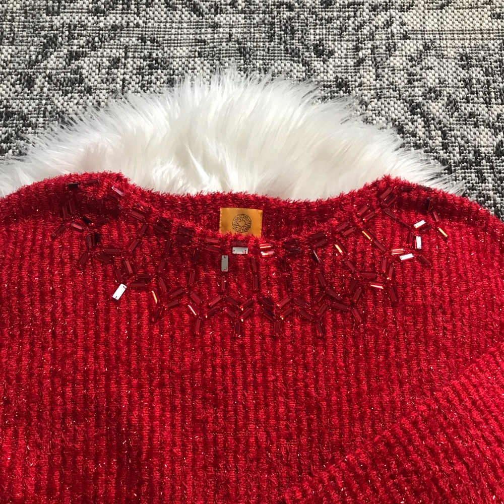 Sparkly red gem accent collar 🌹 - Picture 8 of 8